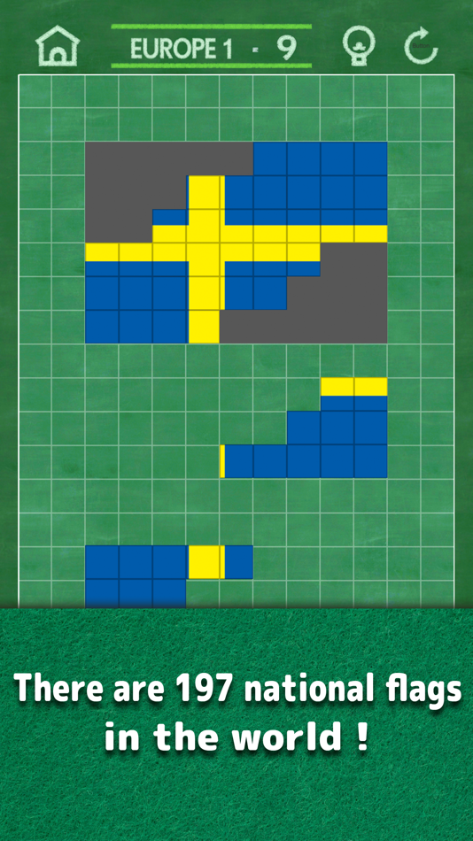 #3. Flags Puzzle (iOS) Podle: ShinjukuRockets