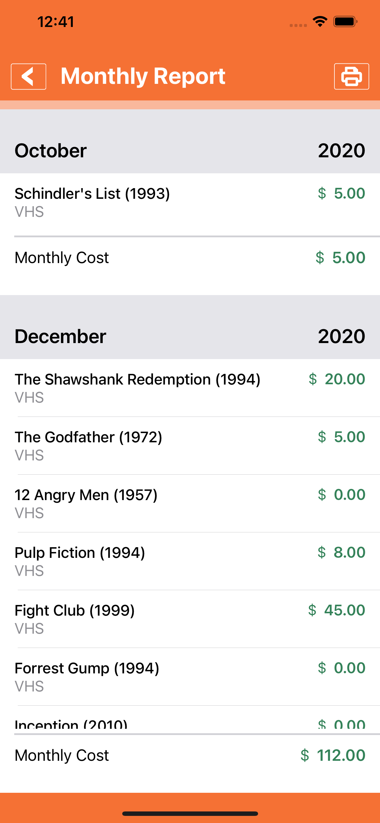 Movies Collector screenshot 8