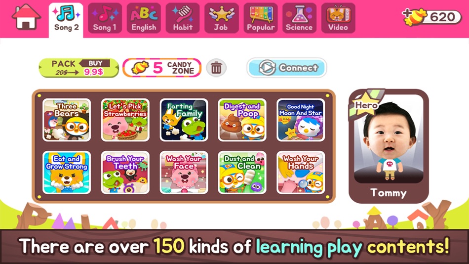 #3. PororoCon (iOS) Bởi: KIGLE Inc.