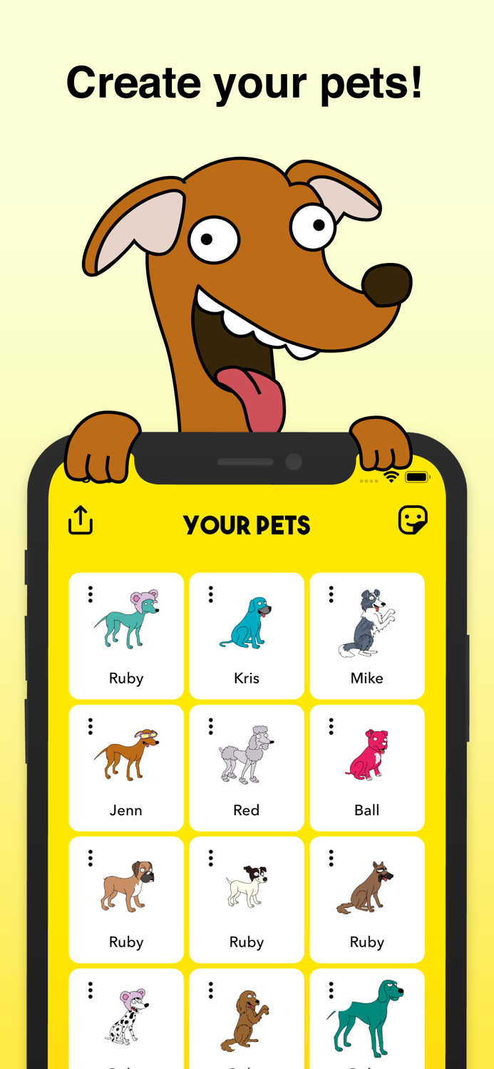 Pet Cartoon Sticker Maker