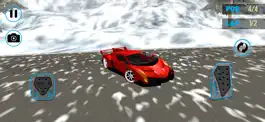 Game screenshot Lamborghini Car Snow Racing apk