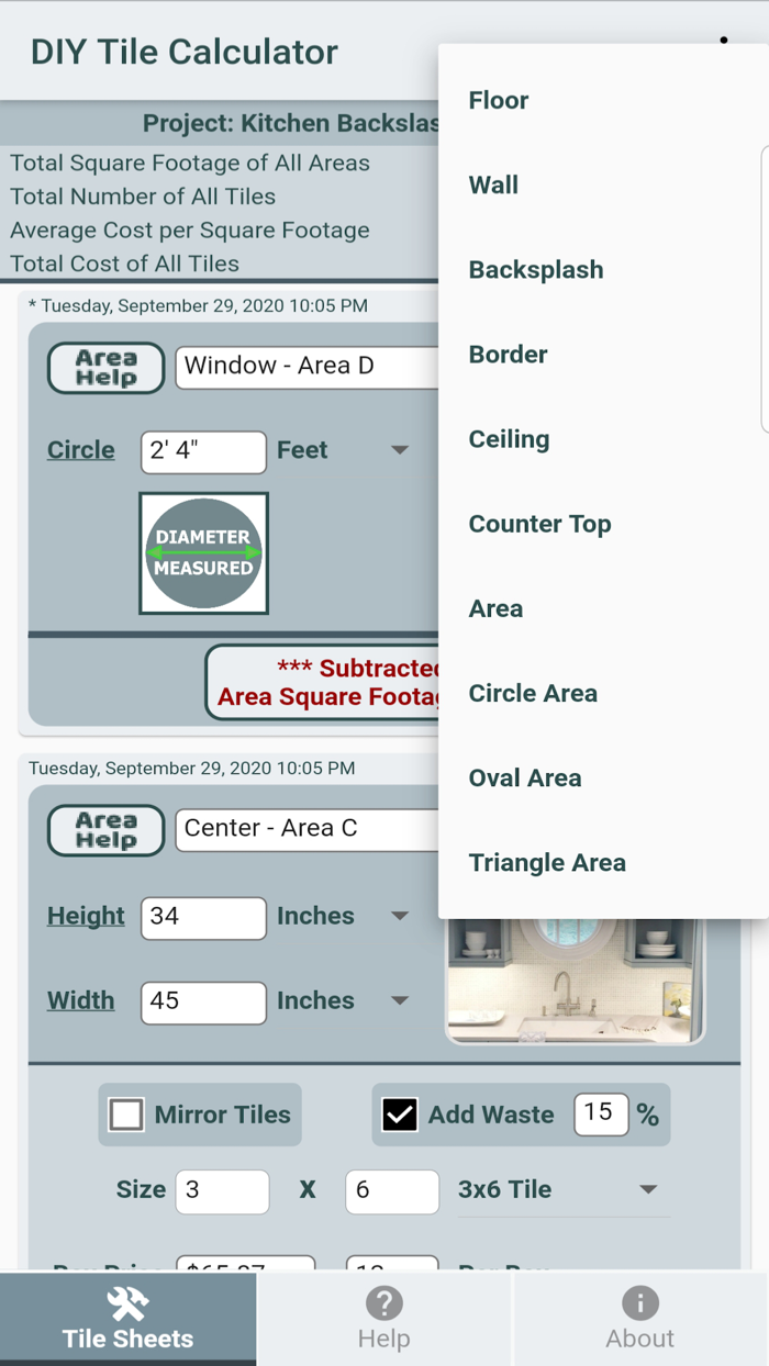 DIY Tile Calculator Pro