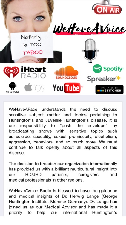 WeHaveAFace.org Inc.