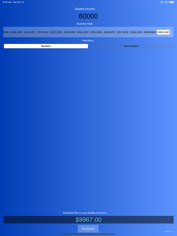 Screenshot #4 pour AusTaxCalc