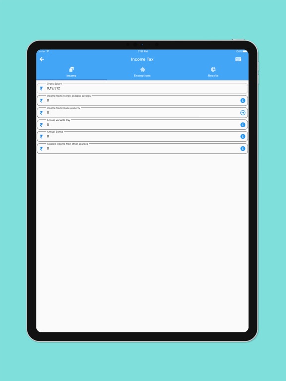 Screenshot #5 pour Tapraisal Pro - Income Tax Cal
