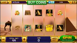 egypt slots - lady pharaoh iphone screenshot 1