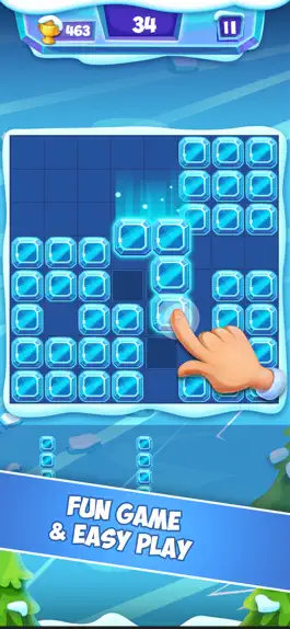 Game screenshot Ice Block Puzzle Game mod apk