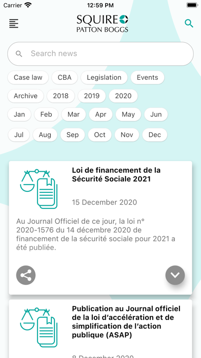 SPB: Actualité en Droit Social Screenshot
