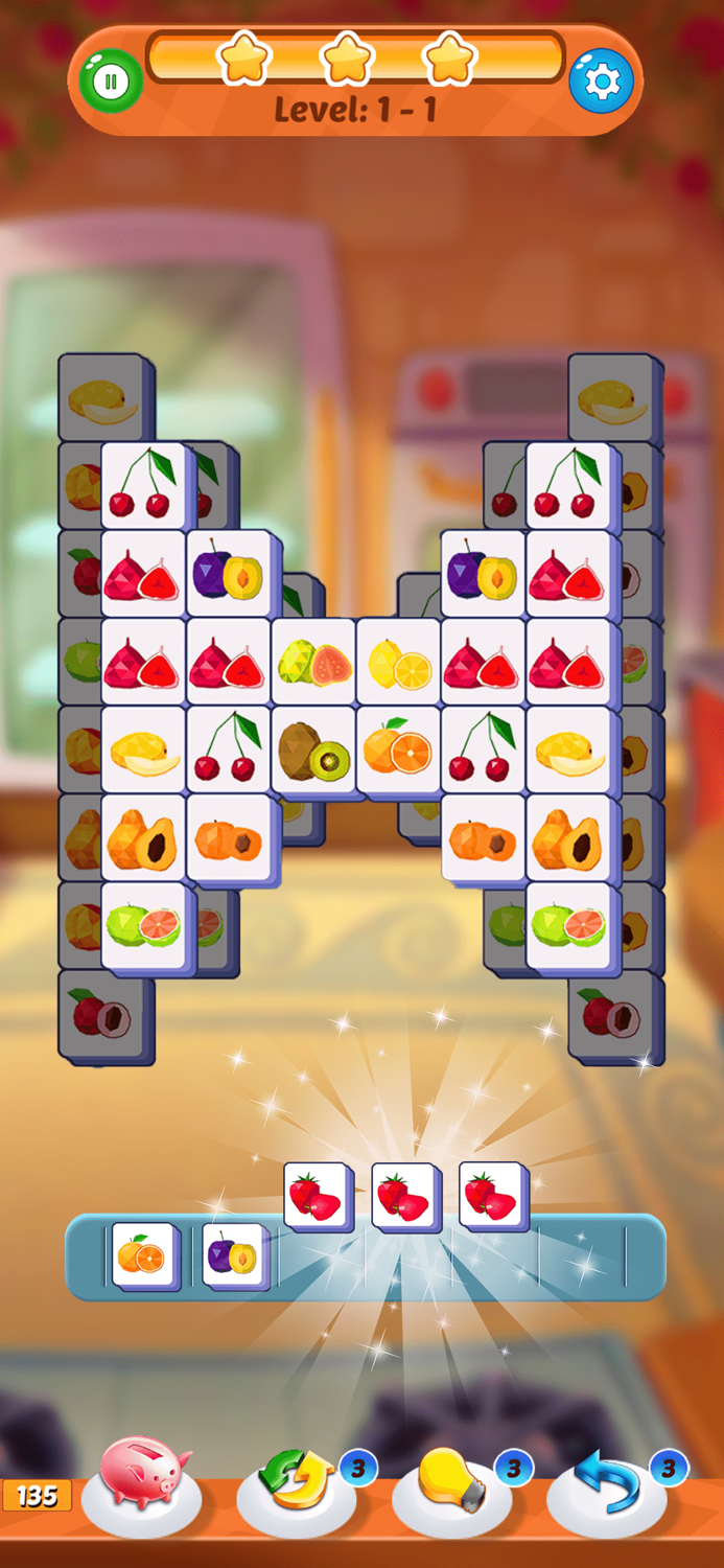 Food Master Tile Connect Game