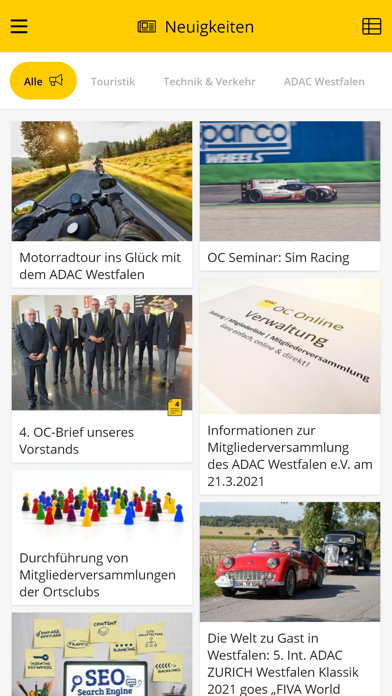 Clubleben im ADAC Westfalen | Apps | 148Apps
