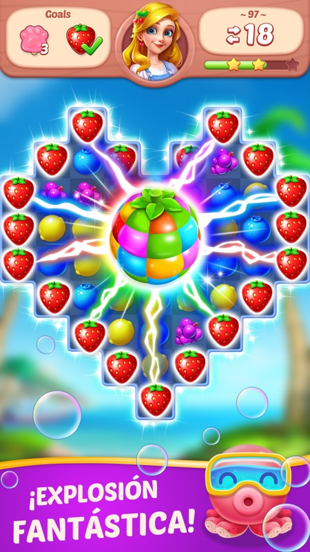 Fruit Match - no wifi games screenshot 3