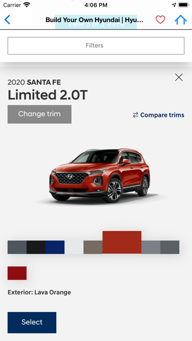 Hyundai Santa Fe Screenshot