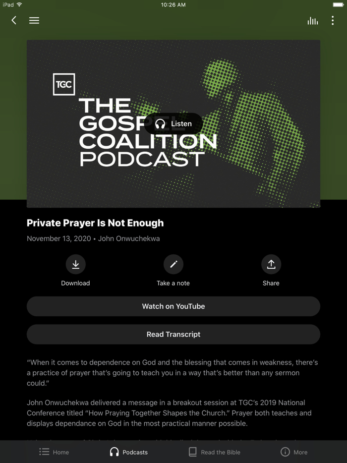 The Gospel Coalition