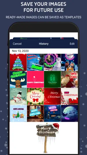 Christmas greetings cards screenshot 4