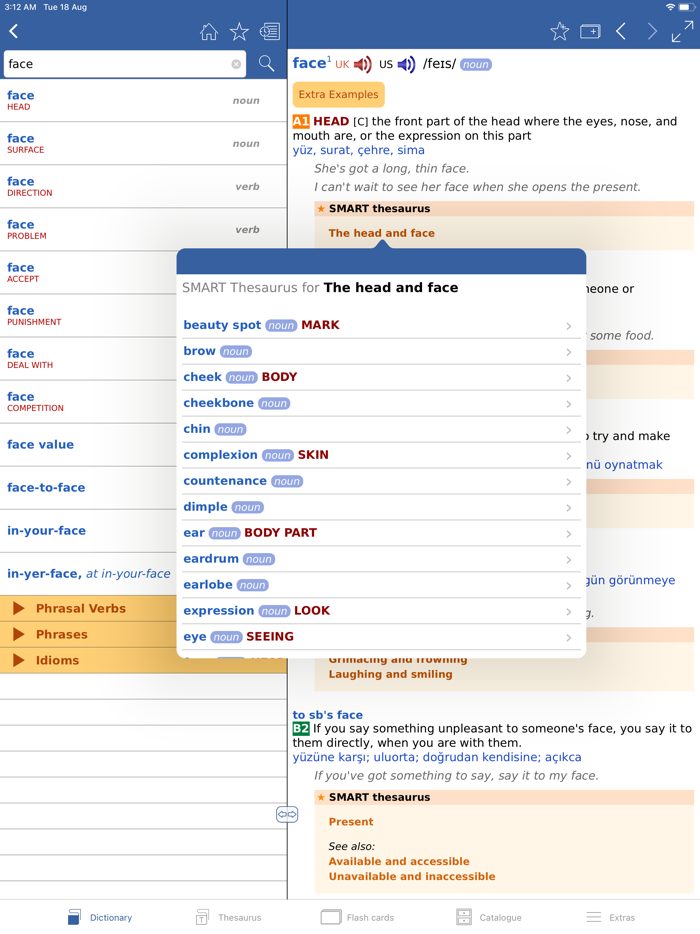 Cambridge English–Turkish