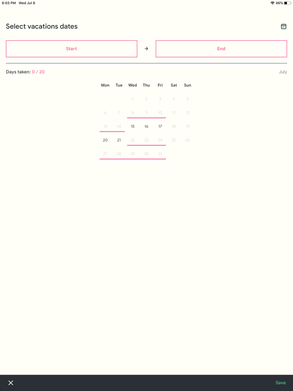 Screenshot #6 pour Workload