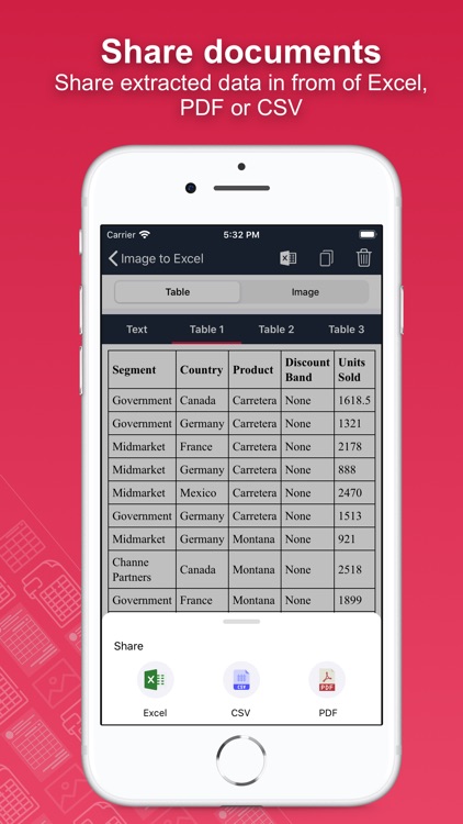 Doc : Image to Excel Converter