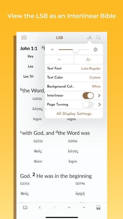 Legacy Standard Bible Screenshot