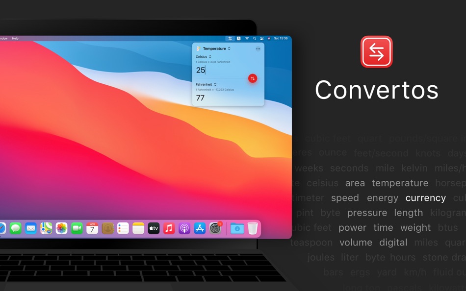 #1. Convertos (macOS) 由: Vitaly Kuz'menko