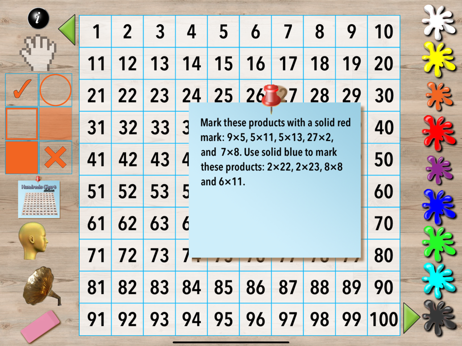 #7. Hundreds Chart Deluxe (macOS) 由: Ventura Educational Systems