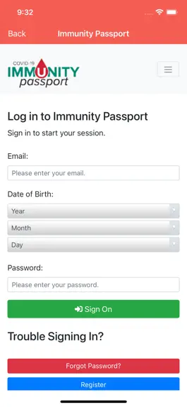 Game screenshot Immunity Passport apk