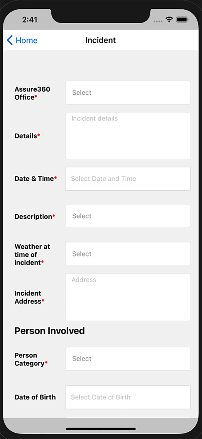 Assure360 Incident 2