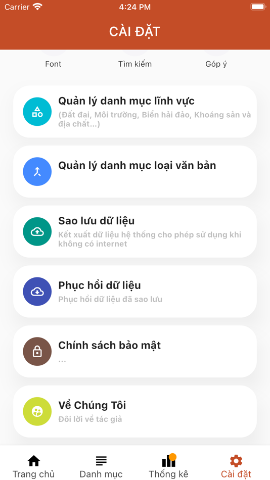 #4. VBQPPL tài nguyên môi trường (iOS) Με: DEPARTMENT OF INFORMATION TECHNOLOGY AND DATA FOR NATURAL RESOURCES AND ENVIRONMENT