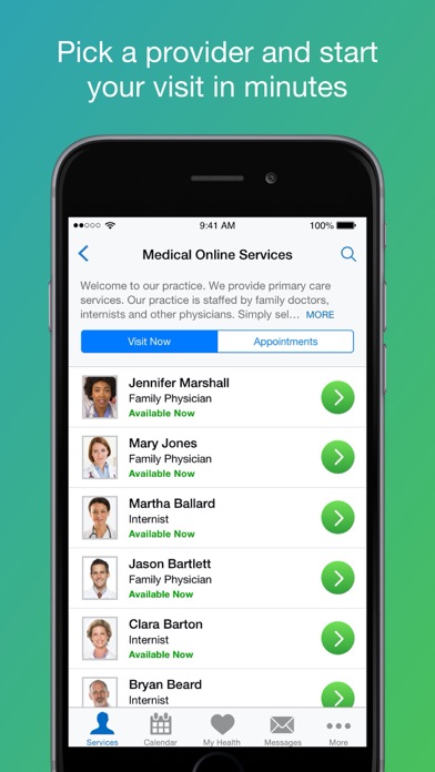 Covenant Health Virtual Care Screenshot