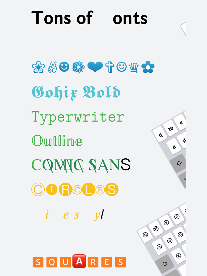 FontsX - Cool Symbols Keyboard