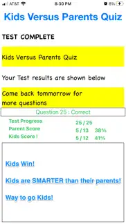 How to cancel & delete kids versus parents quiz app 1