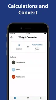 one converter: unit calculator iphone screenshot 1