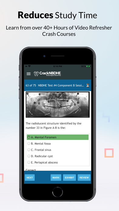 NBDHE Dental Hygiene Boards Screenshot
