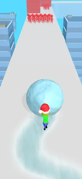 Game screenshot Snowball Run 3D mod apk