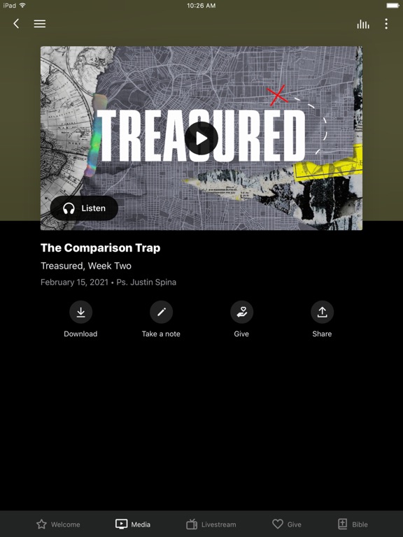 HopeUC Los Angeles iPad screenshot 3 - Education app