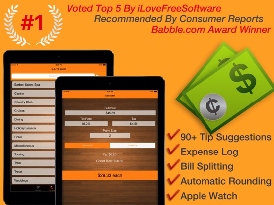 Screenshot #4 pour Tip Check Pro - Calc & Guide