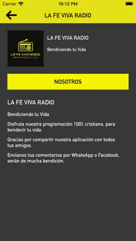 Game screenshot La Fe Viva Radio apk
