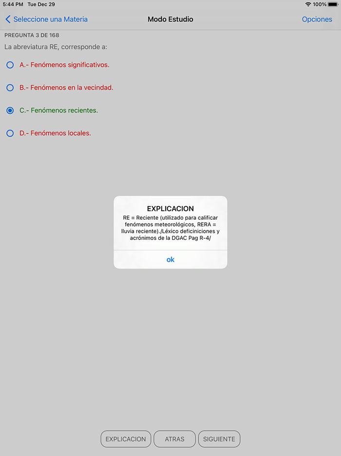 Preparate IFR Examen DGAC CL