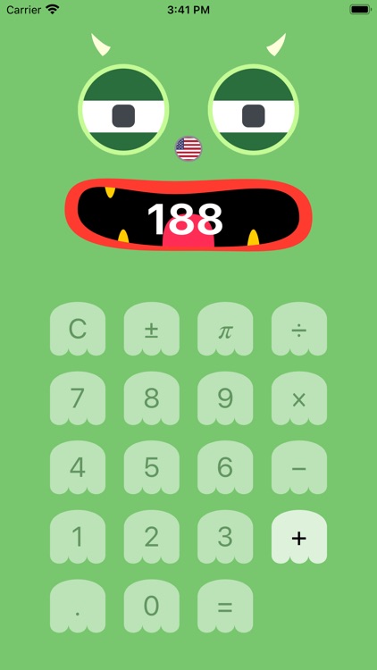 Monster calculator kid toddler screenshot-0