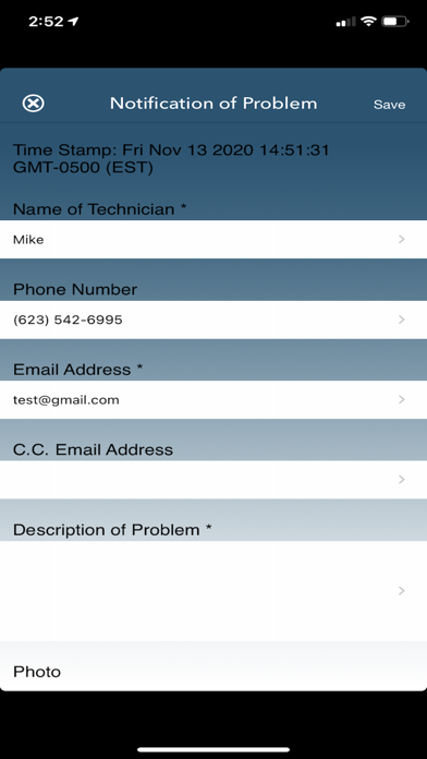 Safer Venue Inspections Screenshot