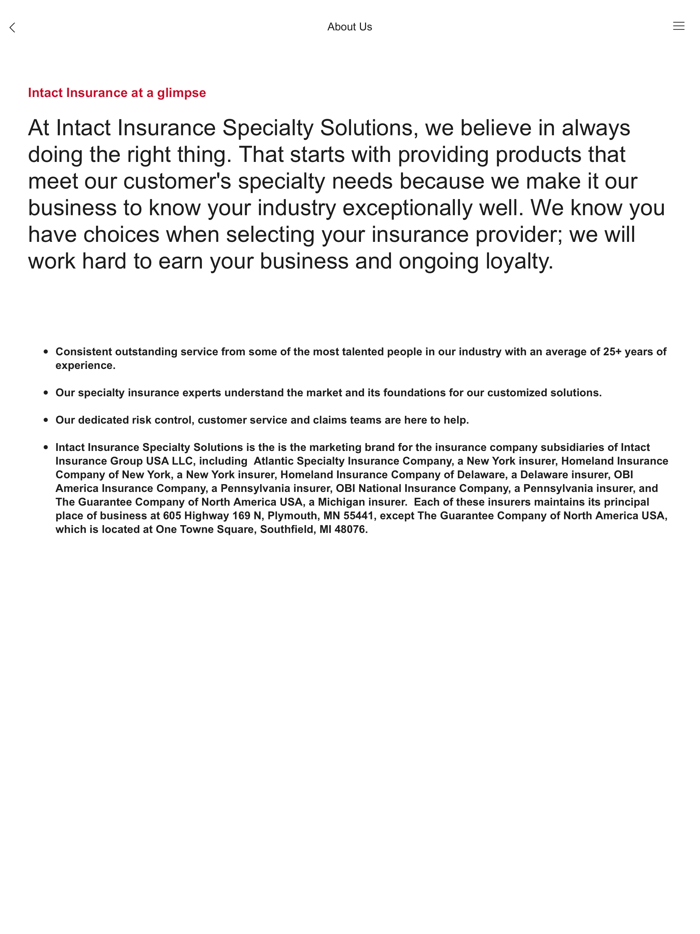 Intact Specialty Resources