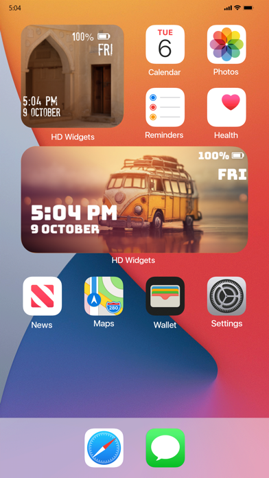 Screenshot #3 pour Custom Widgets for iOS 14