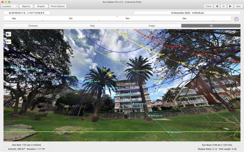 Sun Seeker Pro Screenshot