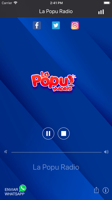 La Popu Radio Screenshot