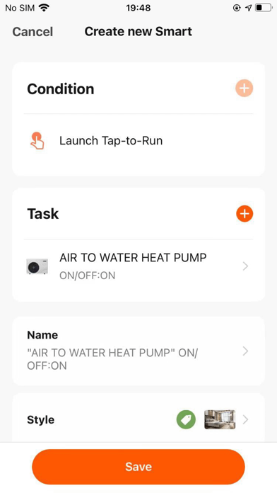 AKL Heat Pump Screenshot