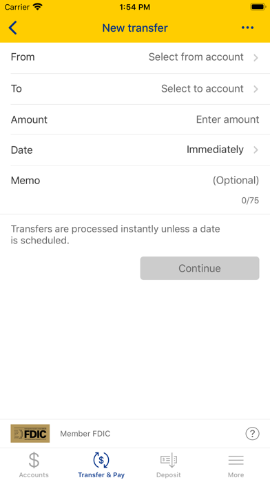 Beacon Business Bank Mobile Screenshot