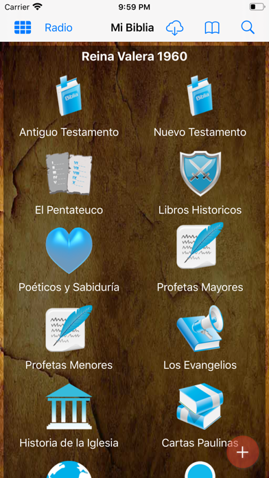 Screenshot #1 pour Mi Biblia App