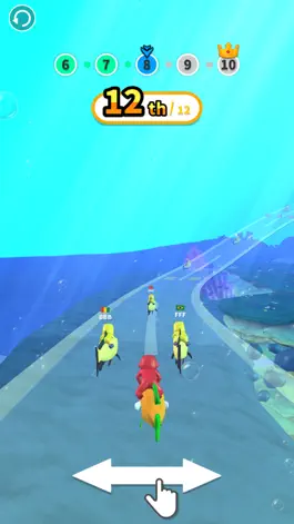 Game screenshot Underwater Race! mod apk