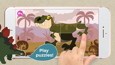 Baby Puzzles: Dinos & Animals Screenshot