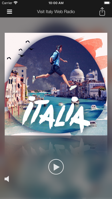 Visit Italy Web Radio Screenshot