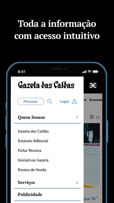 Gazeta das Caldas Screenshot